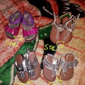 SOLDDDDD Toddler sandals size 4,5,6,7